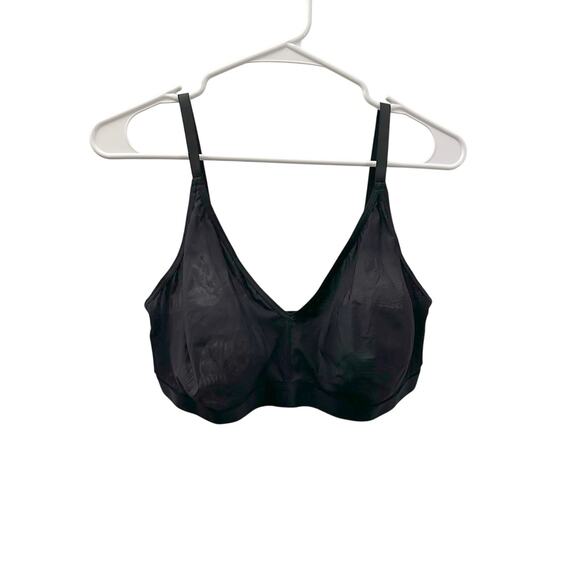 NEGATIVE Silky Non Wire Bra Black size XL NWT - Picture 1 of 4
